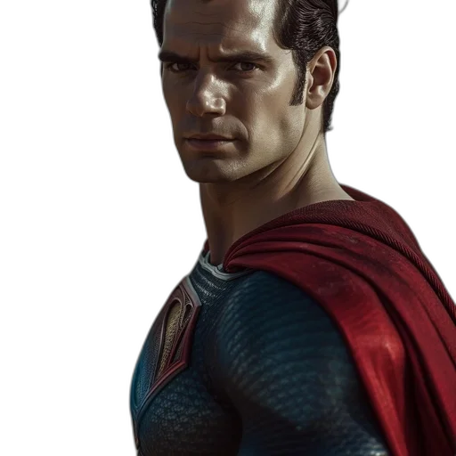 face, comic book art, photorealistic, concept art transparent PNG cut-out