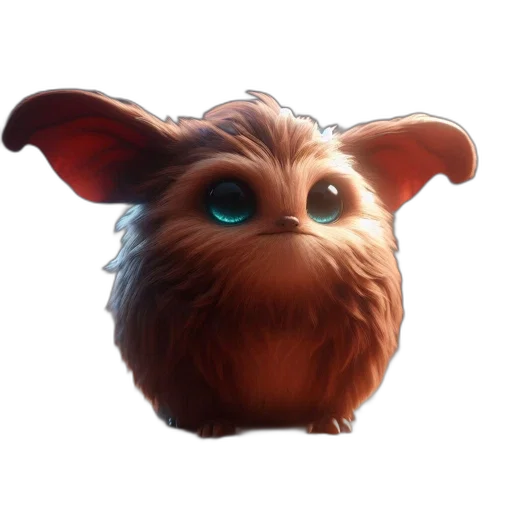 creature, animal, staff, face transparent PNG cut-out