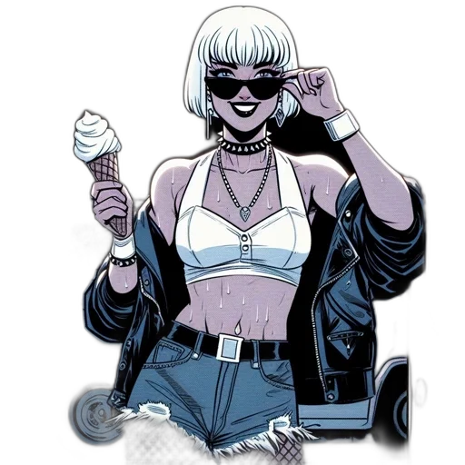staff, jacket, comic book art, concept art transparent PNG cut-out