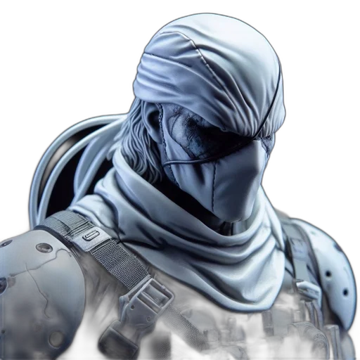 mask, face, concept art, comic book art transparent PNG cut-out