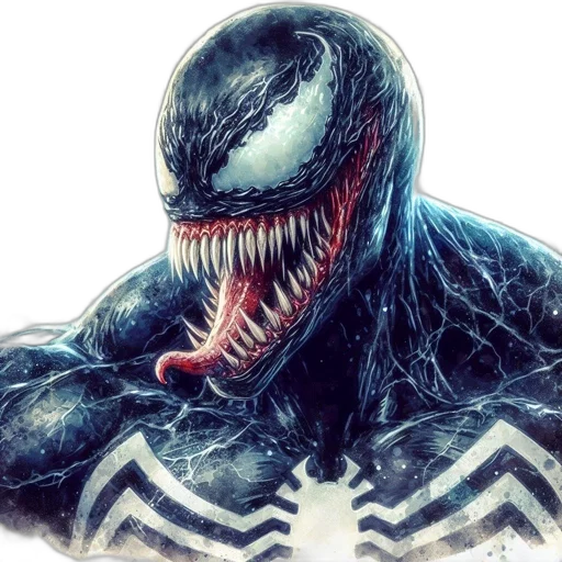 creature, animal, mask, comic book art transparent PNG cut-out