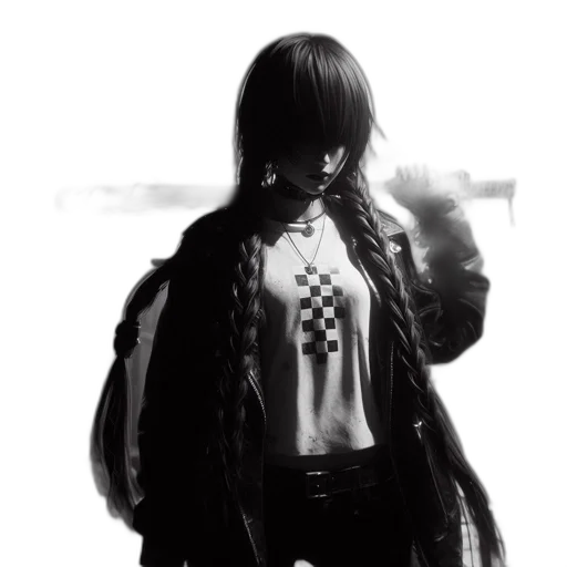 jacket, cyberpunk, concept art, photorealistic transparent PNG cut-out