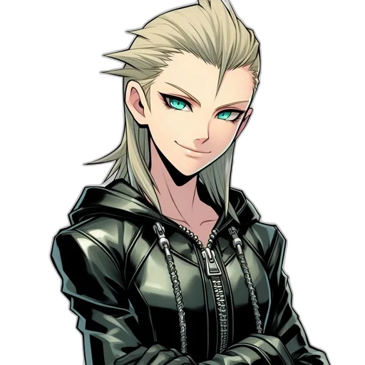 jacket, staff, pixel art, cartoon transparent PNG cut-out