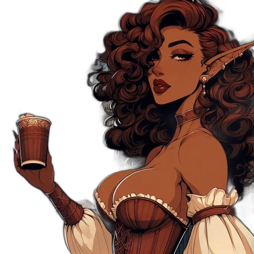 fantasy art, concept art, comic book art, pixel art transparent PNG cut-out