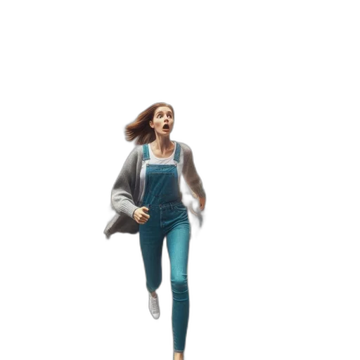 jacket, staff, dress, shoes transparent PNG cut-out