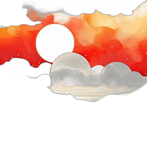 umbrella, watercolor, concept art, anime transparent PNG cut-out