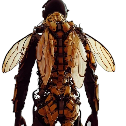 robot, animal, creature, jacket transparent PNG cut-out