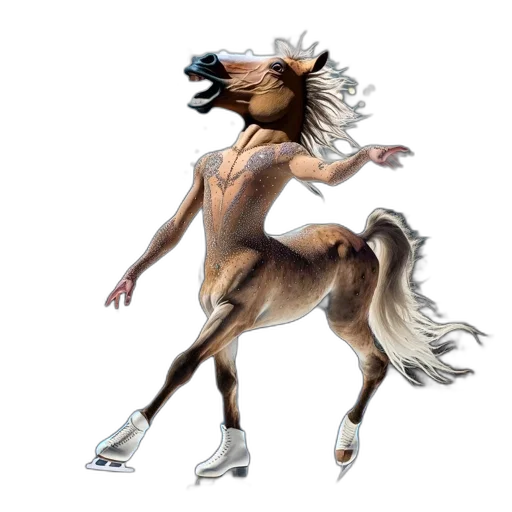 animal, creature, dragon, hair transparent PNG cut-out
