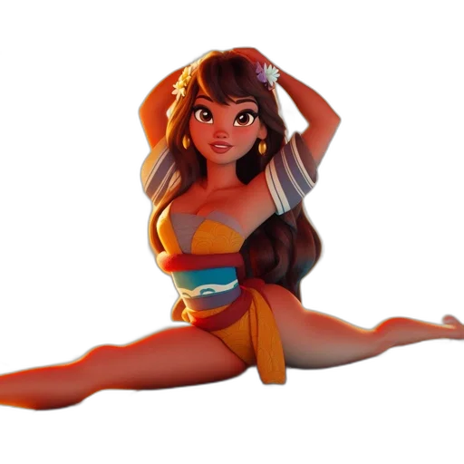 dress, 3d render, concept art, cartoon transparent PNG cut-out
