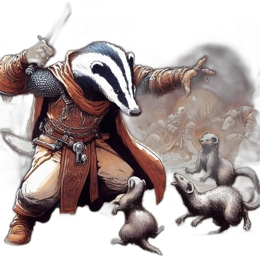 animal, concept art, fantasy art, comic book art transparent PNG cut-out