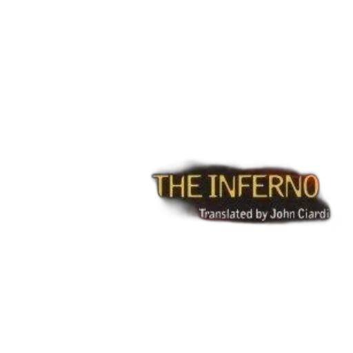 fantasy art, cover, inferno, dante transparent PNG cut-out