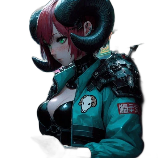 jacket, robot, dragon, creature transparent PNG cut-out