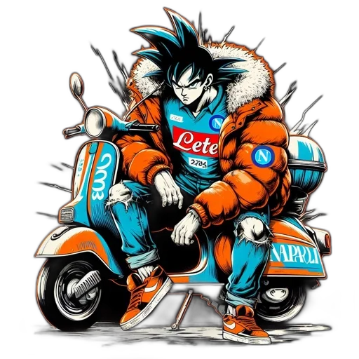 jacket, comic book art, concept art, anime transparent PNG cut-out