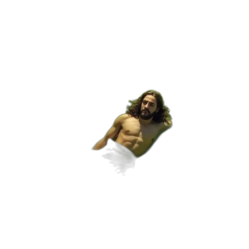 hair, creature, pixel art, jesus transparent PNG cut-out