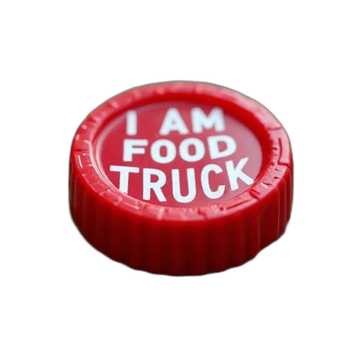 food, plastic, cap, says transparent PNG cut-out