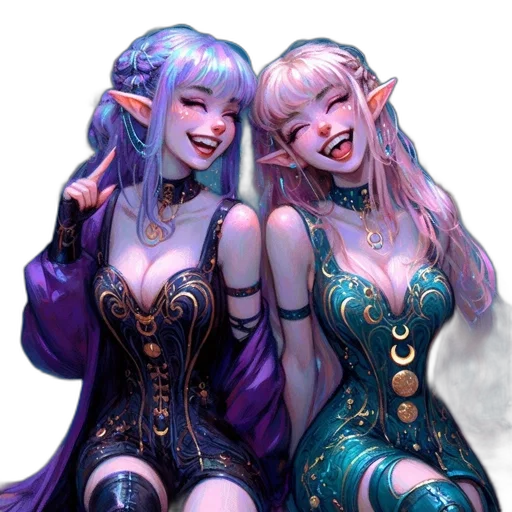 fantasy art, concept art, pixel art, oil painting transparent PNG cut-out
