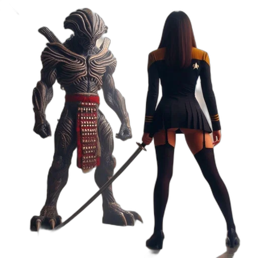 concept art, fantasy art, 3d render, comic book art transparent PNG cut-out