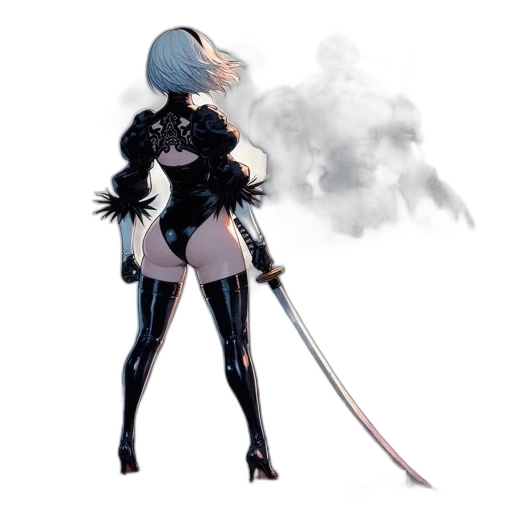 staff, weapon, robot, sword transparent PNG cut-out