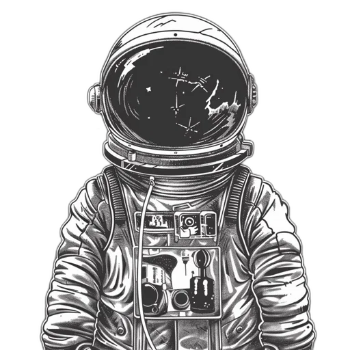 jacket, dress, mask, robot transparent PNG cut-out