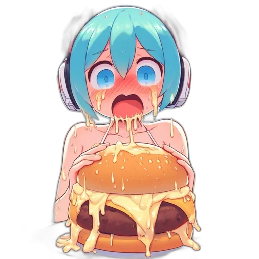 food, creature, robot, face transparent PNG cut-out