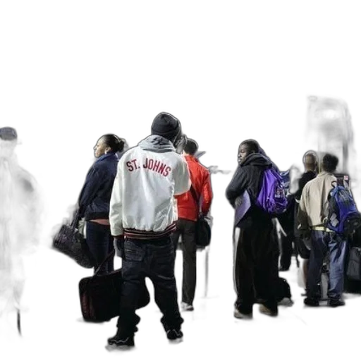 jacket, staff, concept art, 3d render transparent PNG cut-out
