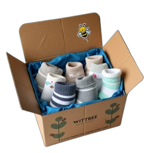 cardboard, box, blue, cloth transparent PNG cut-out