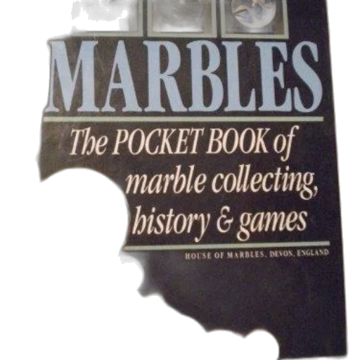book, titled, marbles, pocket transparent PNG cut-out