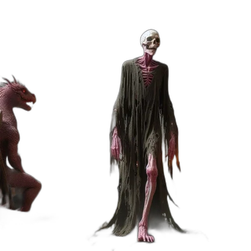 creature, concept art, 3d render, fantasy art transparent PNG cut-out