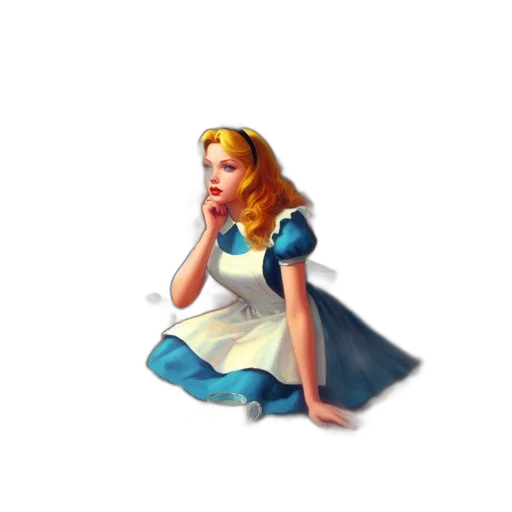 dress, face, staff, pixel art transparent PNG cut-out