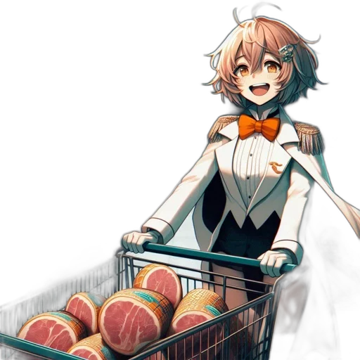 food, robot, dress, anime transparent PNG cut-out