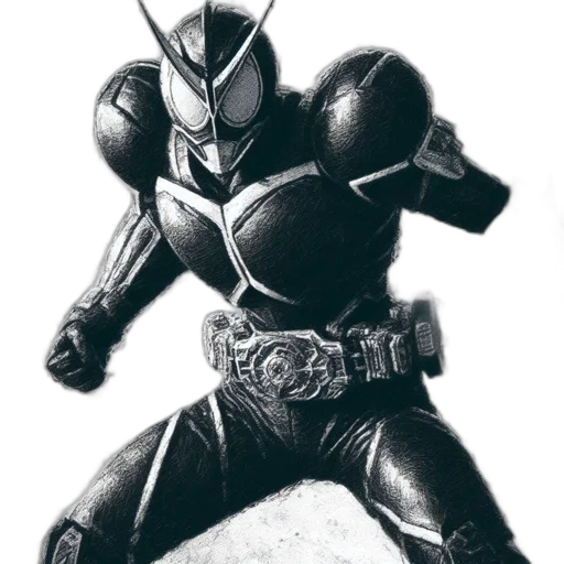 robot, sword, weapon, mask transparent PNG cut-out
