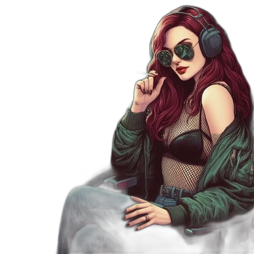 jacket, face, dress, mask transparent PNG cut-out