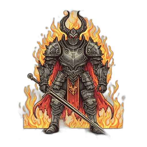 sword, dragon, staff, weapon transparent PNG cut-out