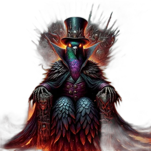 hat, mask, dragon, fantasy art transparent PNG cut-out