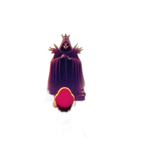 crown, hat, dress, staff transparent PNG cut-out