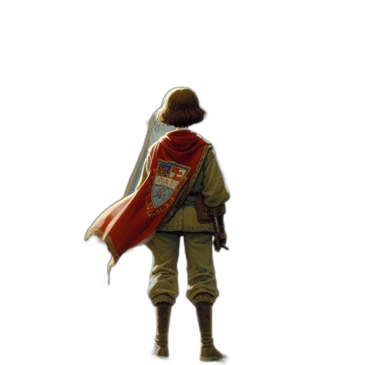 jacket, staff, sword, weapon transparent PNG cut-out