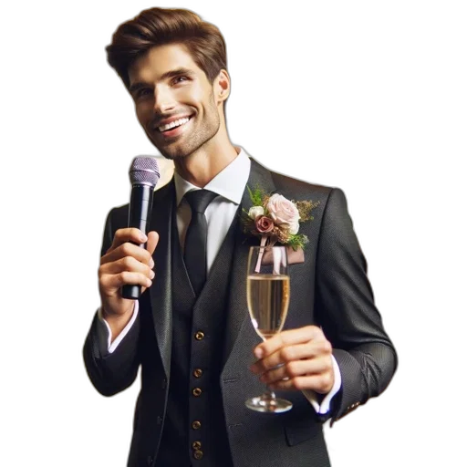 staff, jacket, jewelry, 3d render transparent PNG cut-out