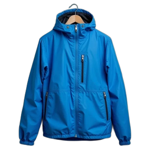 jacket, blue, adicolor, windbreaker transparent PNG cut-out