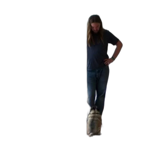 shoes, staff, hair, hat transparent PNG cut-out