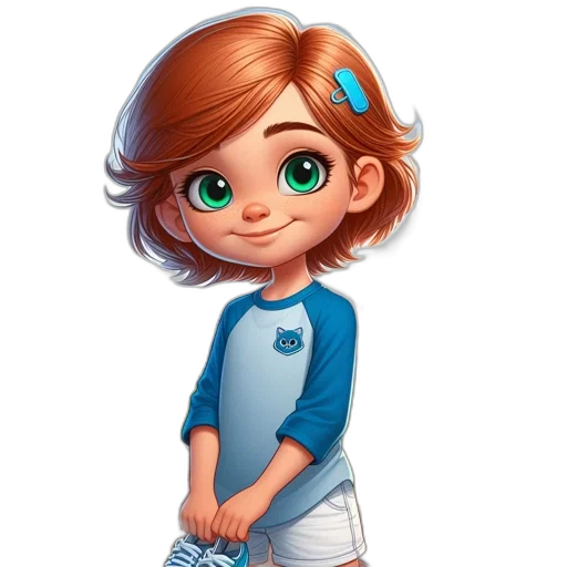 staff, dress, face, cartoon transparent PNG cut-out