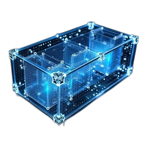 crown, jewelry, 3d render, cyberpunk transparent PNG cut-out