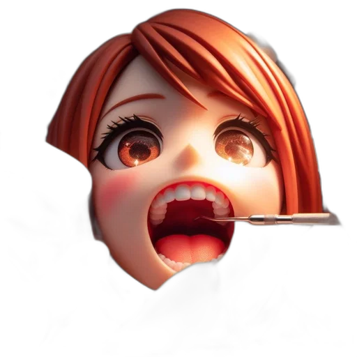 face, mask, creature, staff transparent PNG cut-out