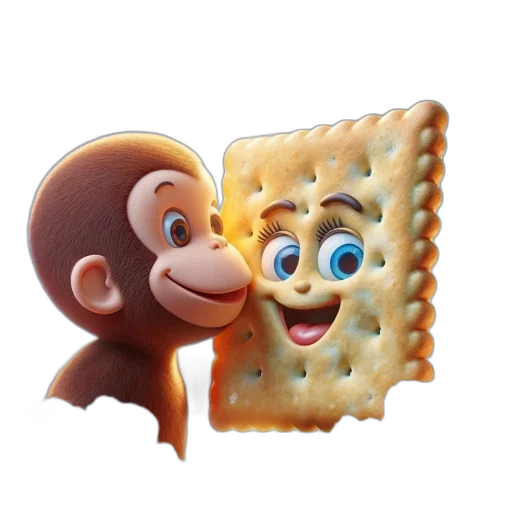 food, animal, 3d render, concept art transparent PNG cut-out