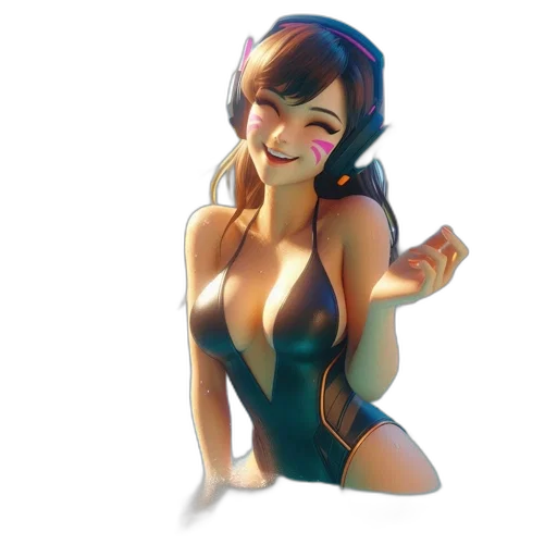 dress, 3d render, concept art, pixel art transparent PNG cut-out