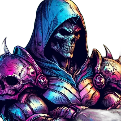 comic book art, concept art, fantasy art, pixel art transparent PNG cut-out