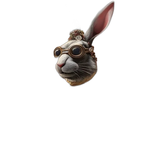 animal, mask, creature, staff transparent PNG cut-out
