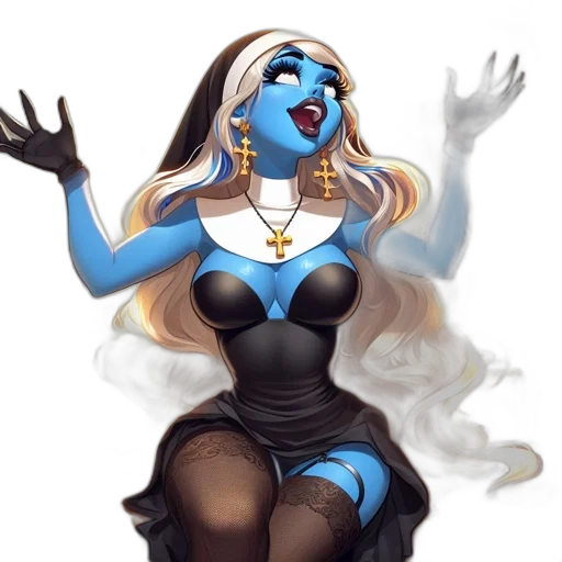 fantasy art, concept art, comic book art, cartoon transparent PNG cut-out