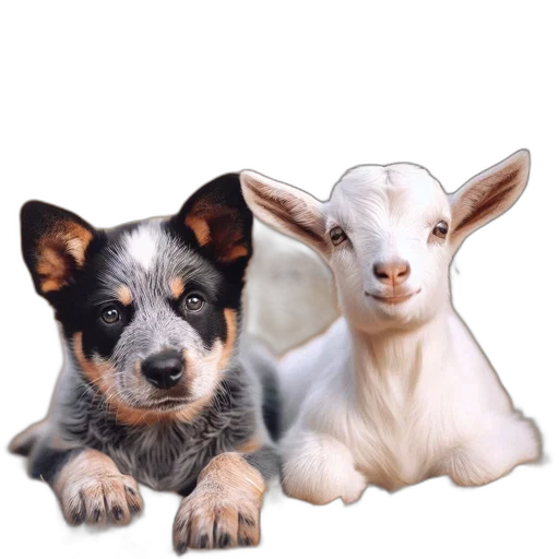 animal, photorealistic, 3d render, oil painting transparent PNG cut-out