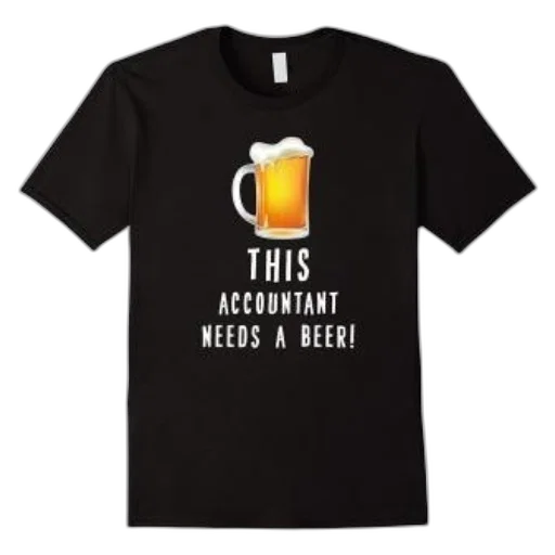 black, t-shirt, white, text transparent PNG cut-out