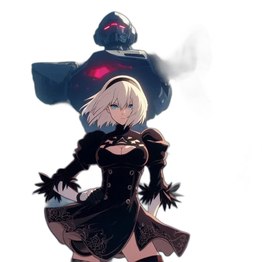 mask, dress, weapon, robot transparent PNG cut-out